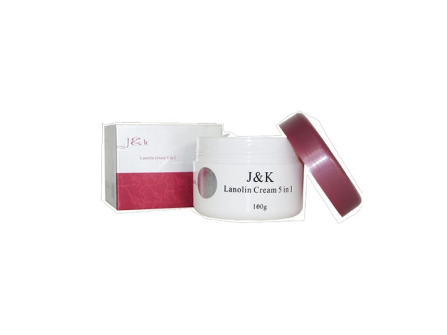 Kem dưỡng da J&K Lanolin 5 in 1 Cream 100g